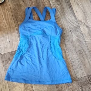 Lululemon Blue Tank Top